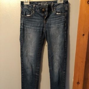 American eagle super stretch skinny jeans